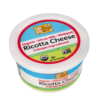 Organic Ricotta Cheese Whole Milk