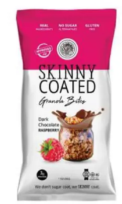 Dark Chocolate Raspberry Granola Bites