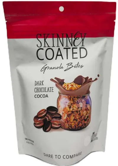 Dark Chocolate Cocoa Granola Bites