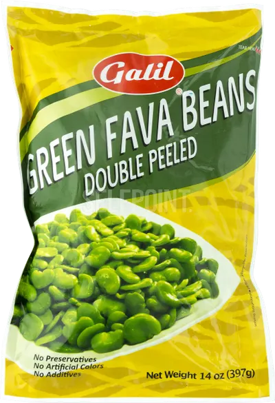 Galil Fava Beans Double Peeled