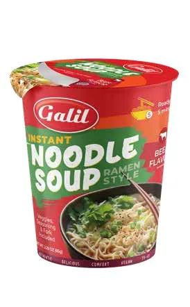 Instant Noodle Soup Imitation Beef Vegan