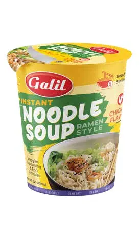 Instant Noodle Soup Imitation Chicken Vegan