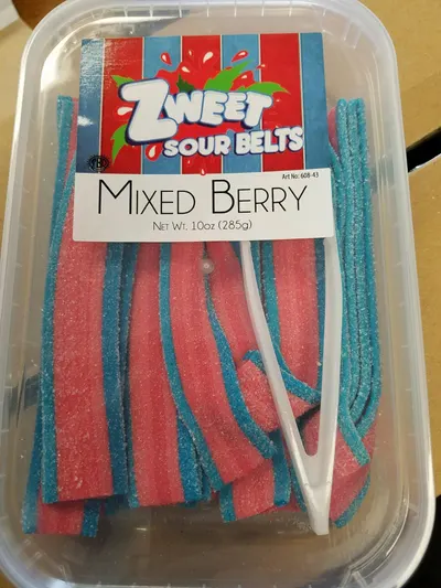 Mixed Berry Sour Belts