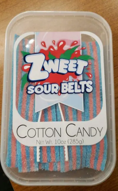 Sour Belts Cotton Candy