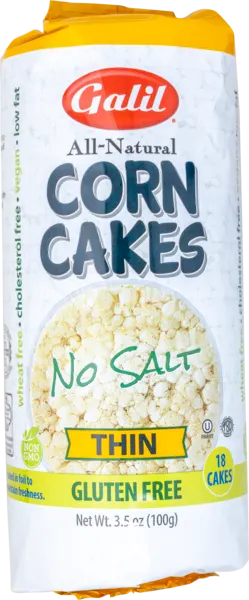 Gluten Free Thin Corn Cakes 18 ct