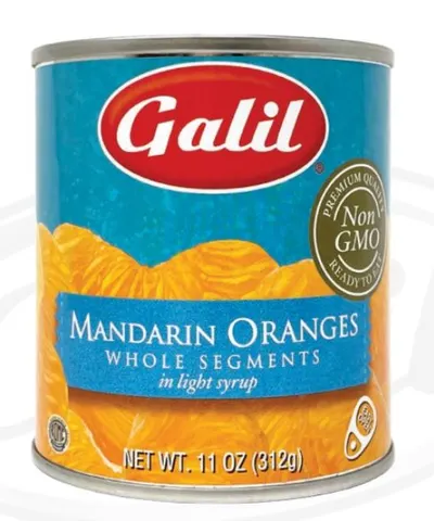 Mandarin Oranges Whole Segments in Light Syrup