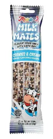 Milk Mates Straws Cookies & Cream