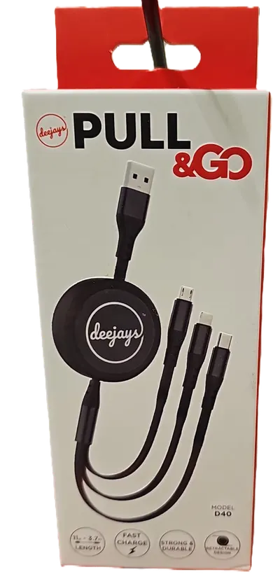 Model D40 3-In-1 Pull & Go Cable