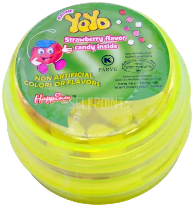 Yoyo Strawberry Candy