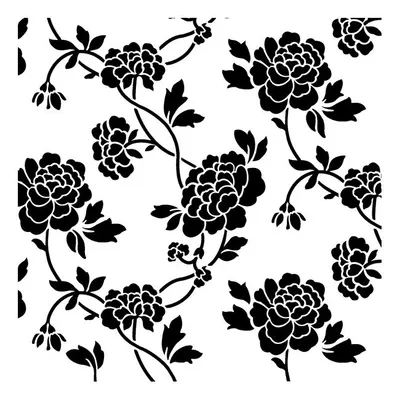 Lunch Napkins with Floral Design KFP 20 ct