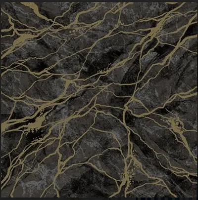 Lunch Napkins with Marble Design
