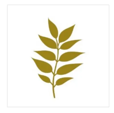 Gold Leaf  Design Napkins (Kfp)