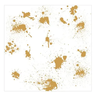 Lunch Napkins Metallic Gold