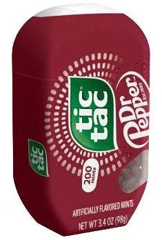 Tic Tac 200 Dr Pepper Bottle