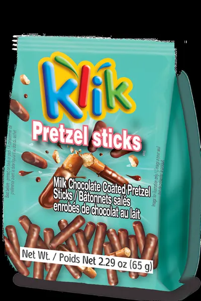 Milk Chocolate Coated Pretzel Sticks