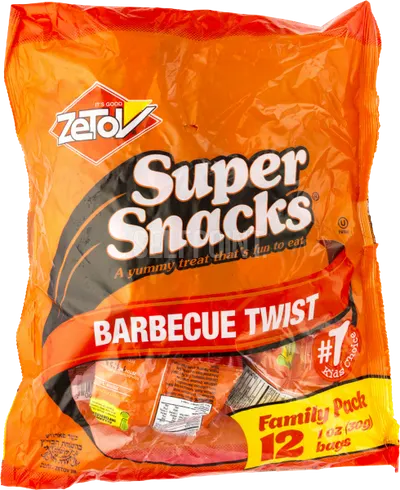 Super Snack 12Pk Bbq Twist