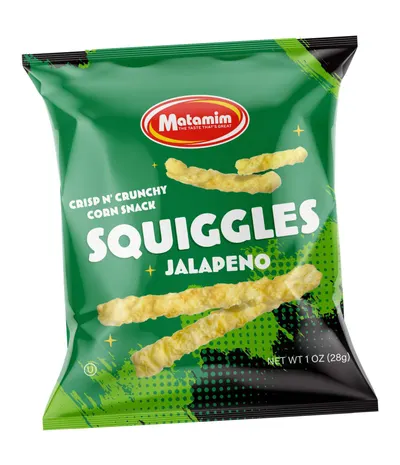 Jalapeno Squiggles Corn Snack