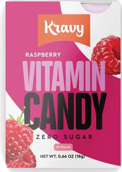 Vitamin Raspberry Candy 15 pieces