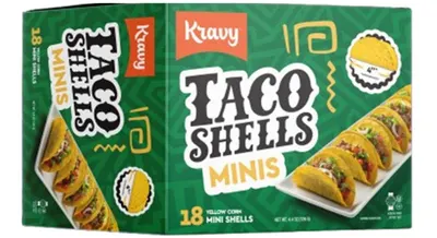 Mini Taco Shells 18 ct
