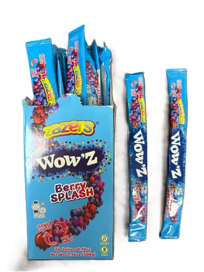 Wow'z Sour & Sweet Berry Splash Candy
