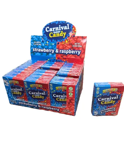 Strawberry & Raspberry Tangy Candy
