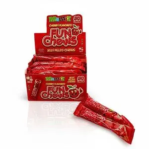 Cherry Flavored Jelly Filled Chews
