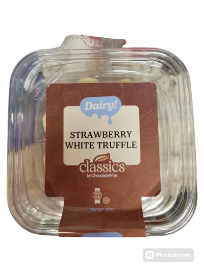 White Strawberry Truffle