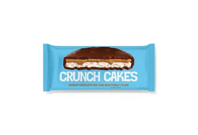 Crunch Rice Cake with Peanut Filling