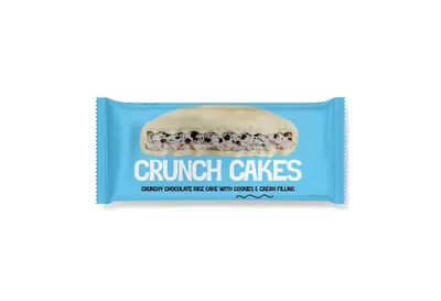 Crunch Rice Cake w/ Cookies & Cream Filling