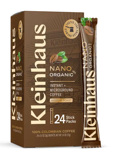 Nano Organic Instant Microground Coffee 24 pk
