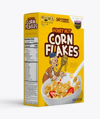 Honey Nut Corn Flakes Cereal