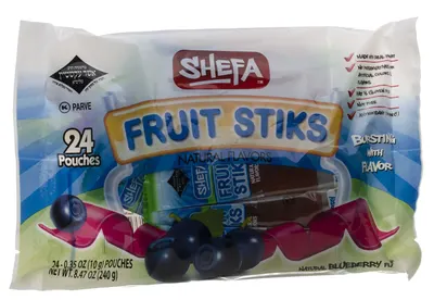 Mini Blueberry Fruit Stiks 24 Pk