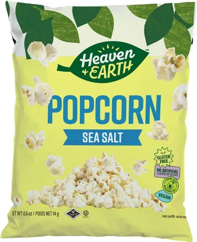 Vegan Sea Salt Popcorn