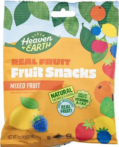 Real Mixed Fruit Snacks