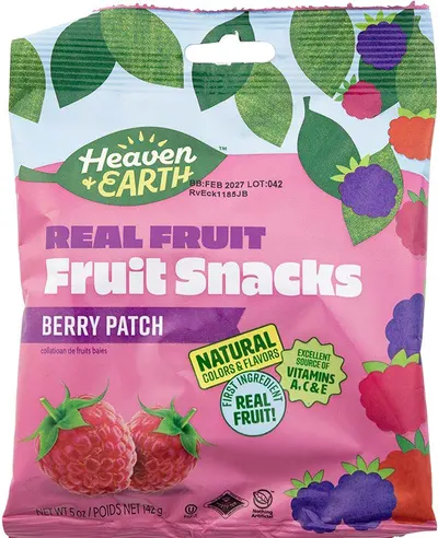 Real Fruit Berry Patch Snacks