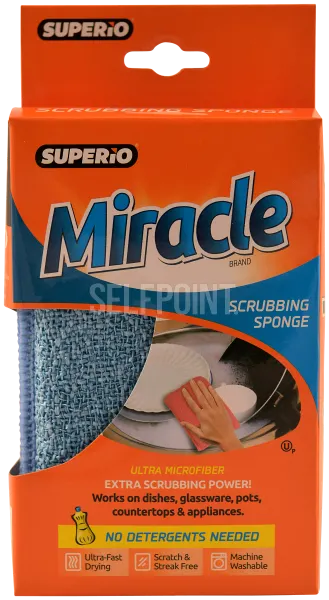 Miracle Scrubbing Sponge Blue
