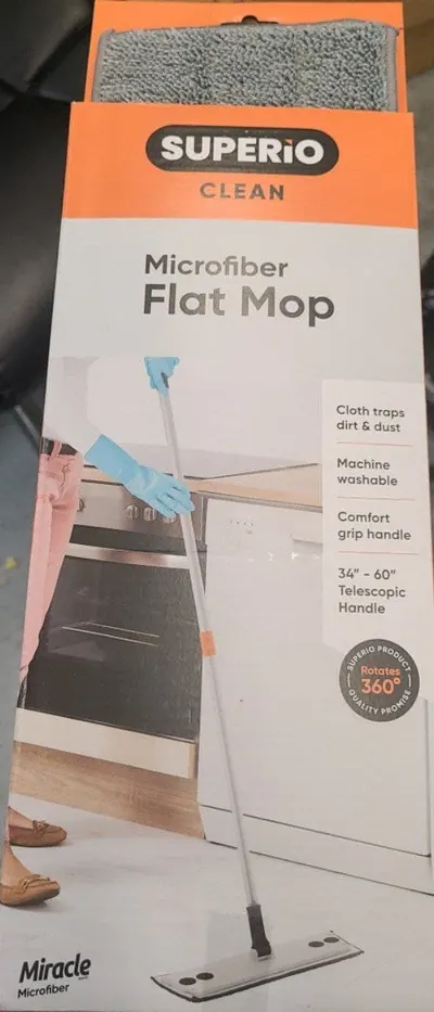 Microfiber Flat Mop