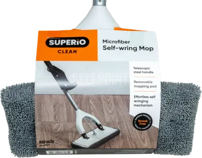 Microfiber Self-Wring Mop