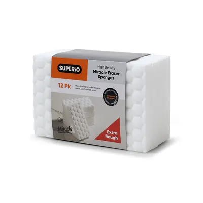 High Density Miracle Eraser Sponges 12 pk