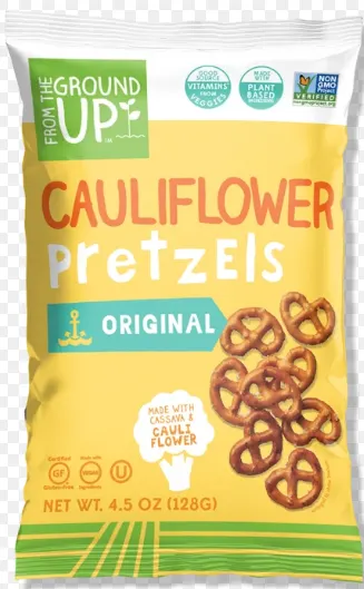 Cauliflower Pretzels Twists