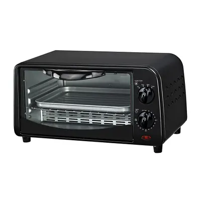 Toaster Oven 4 Slice 800W Black