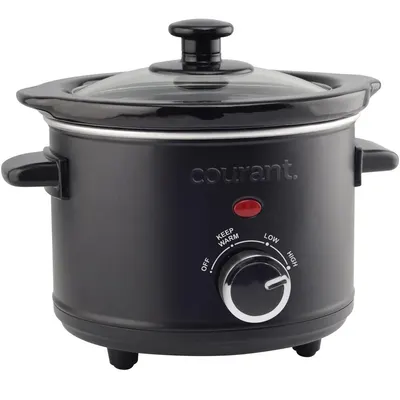 Slow Cooker 1.6 Quart Black