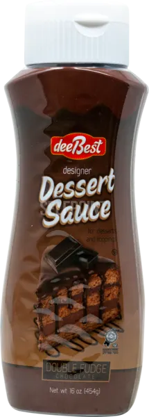 Double Fudge Chocolate Dessert Sauce