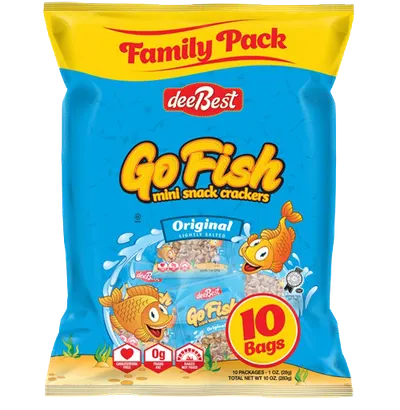 Go Fish Family Pack 10 Original