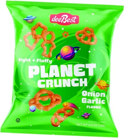 Planet Crunch Onion Garlic Flavor