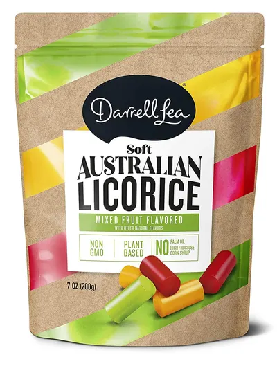 Soft Australian Licorice Mixed Fruit Flavored