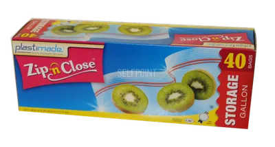 Zip n Close Gallon Storage Bags