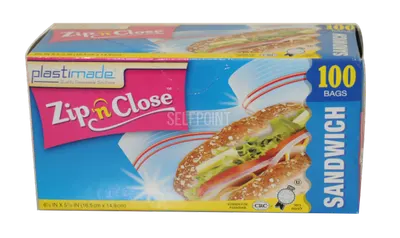 Zip n Close Sandwich Storage Bags