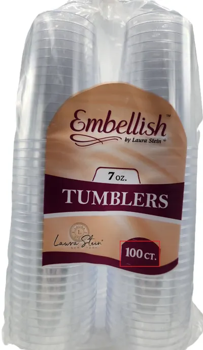 BPA Free Tumblers 100 ct