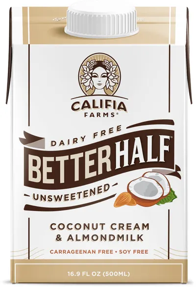 Unsweetened Coconut Cream & Almond Milk